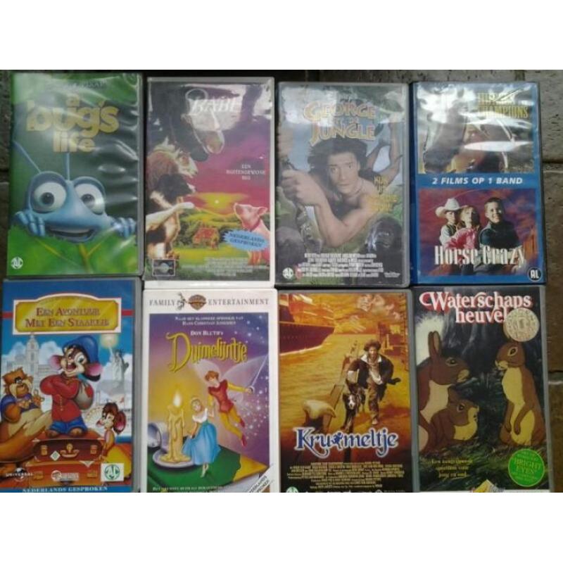 Kinderfilms op VHS