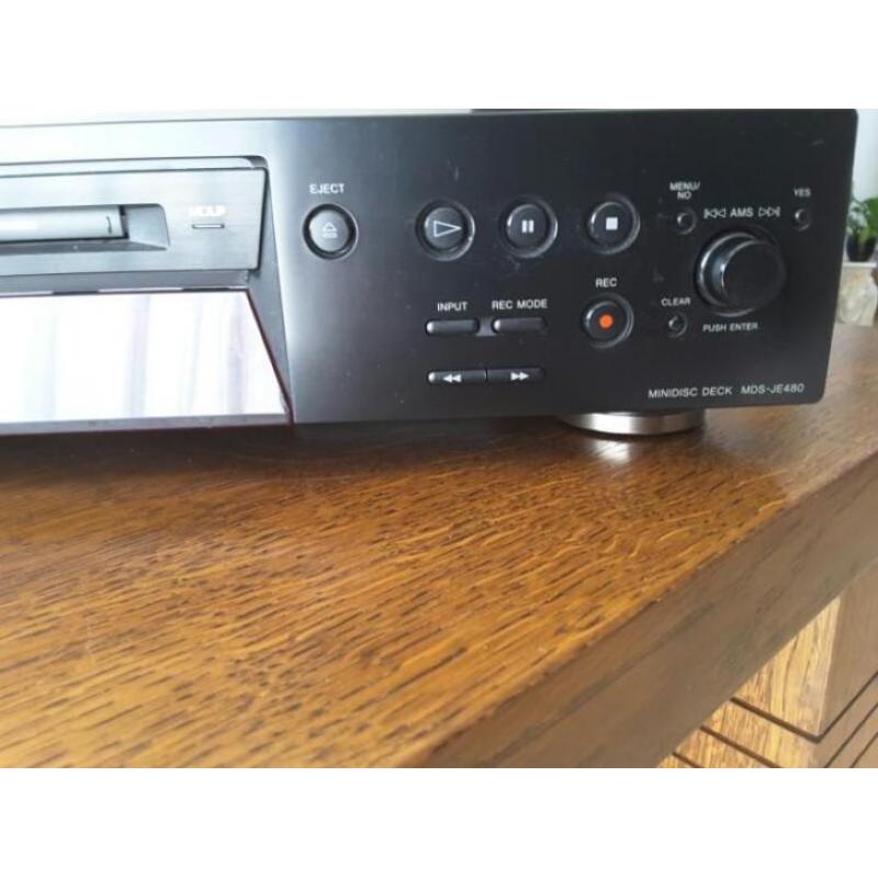 Sony minidisc speler/recorder mdlp longplay mds-je-480