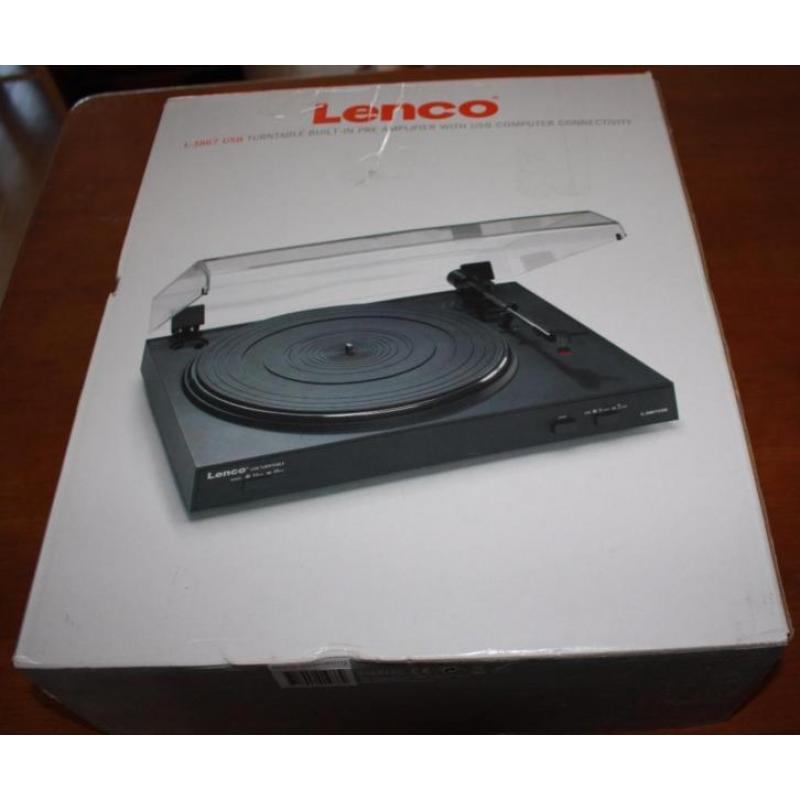 Grammofoonplaten digitaliseren met Lenco L-3867 platenspeler