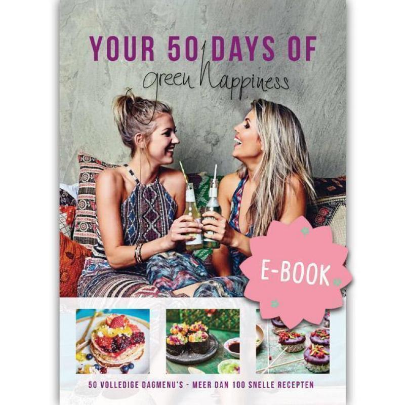 Your 50 days of Green Happiness & Glowing skin 4 ebooks (!)