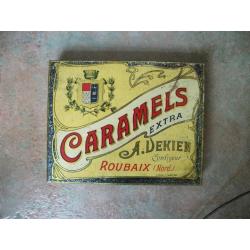 Oud Frans blik van caramels