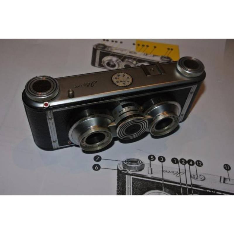 vintage willhelm witt iloca stereo 2 camera 3d