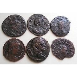 Rom. 6 br.muntjes van vers.keizers