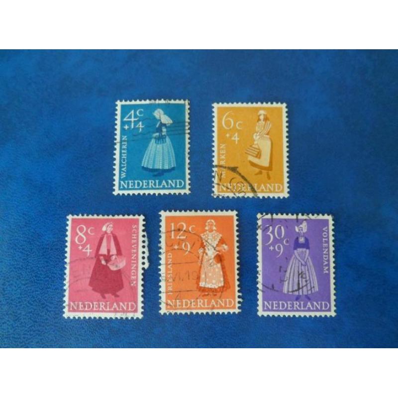 postzegels nvph 707-711