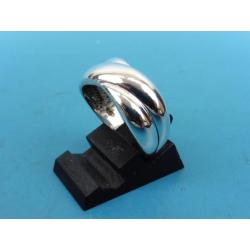 Zilveren fantasie ring (Z207)