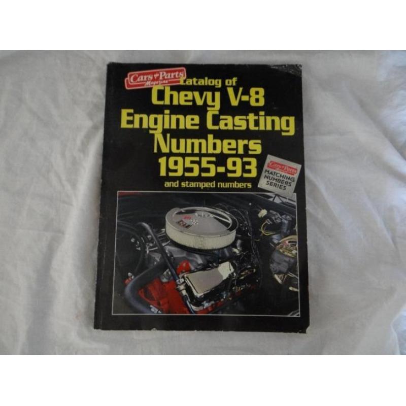 Catalogus Chevy V-8 Engine casting numbers 1955-93
