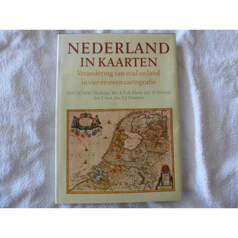 nederland in kaart en verandering van stad en land