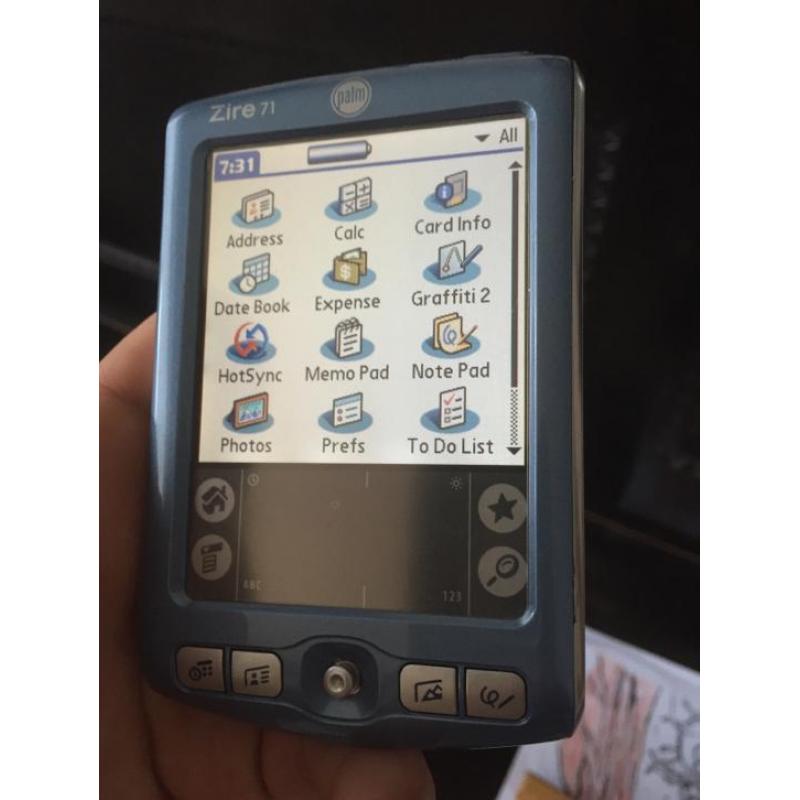 Palm Zire PDA weinig gebruikt bijna nieuw!