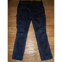 G-STAR donker blauwe capri jeans W28