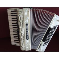 Klasse italiaanse Guerrini Oxford 1 accordeon . 80 bas .