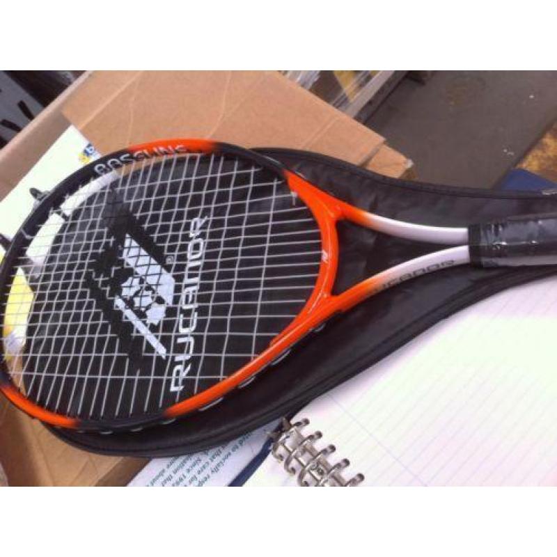 tennis racket nieuw met hoes