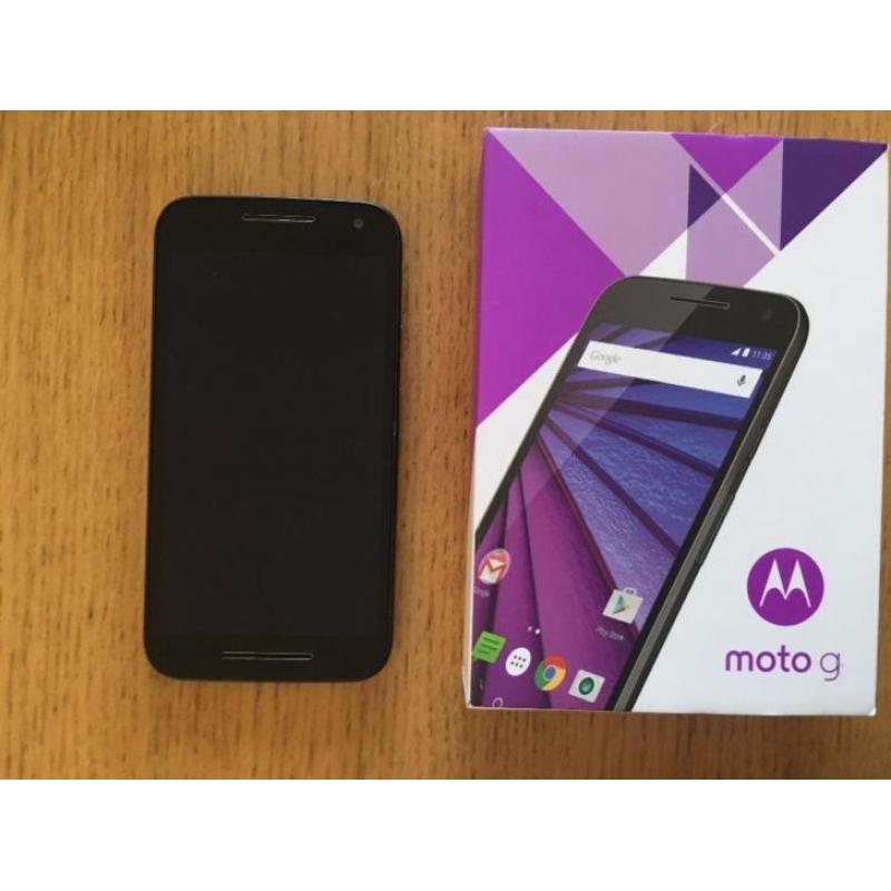 Motorola moto G 4G (3rd gen), 8GB Zwart