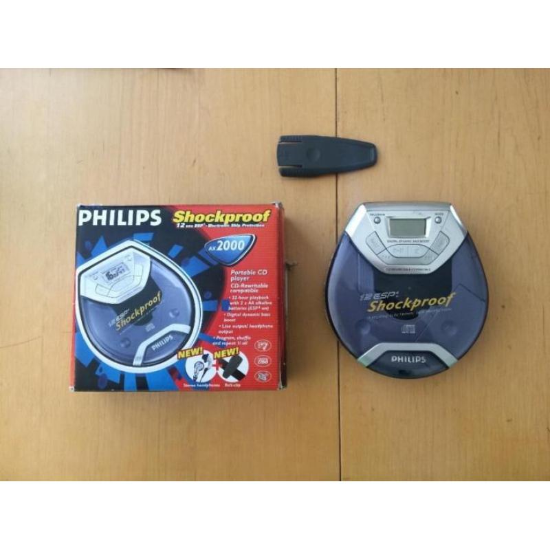 Philips Shockproof ax2000 - Portable CD player