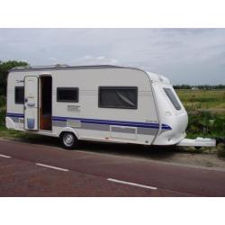 Hobby 495 Caravan, Nieuw staat, bj 2006, compleet, NU 8950,-