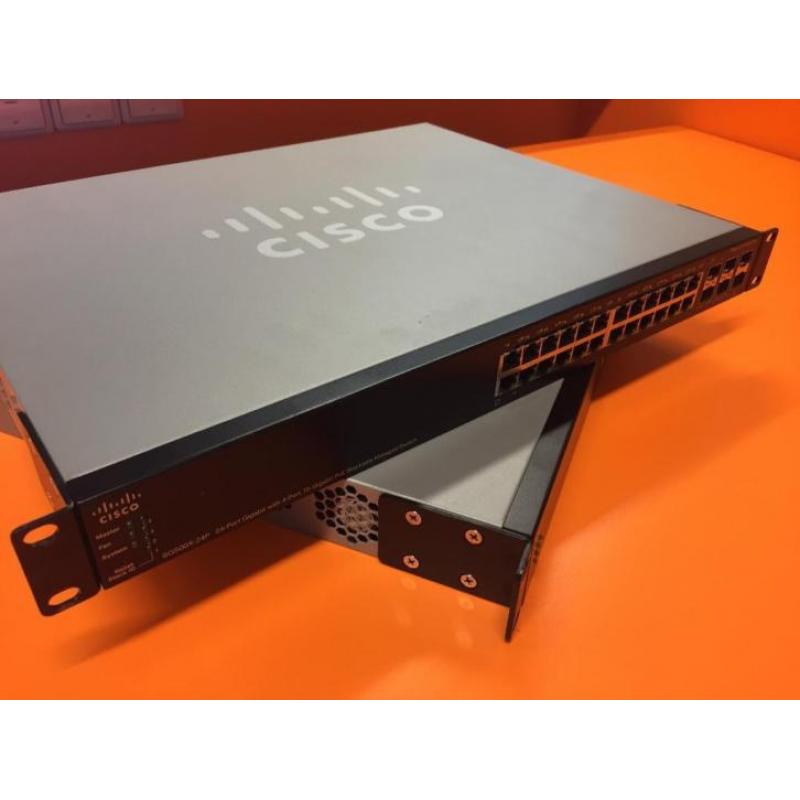 Cisco 24-Port Gig POE 4-Port 10-Gig Stackable Managed Switch