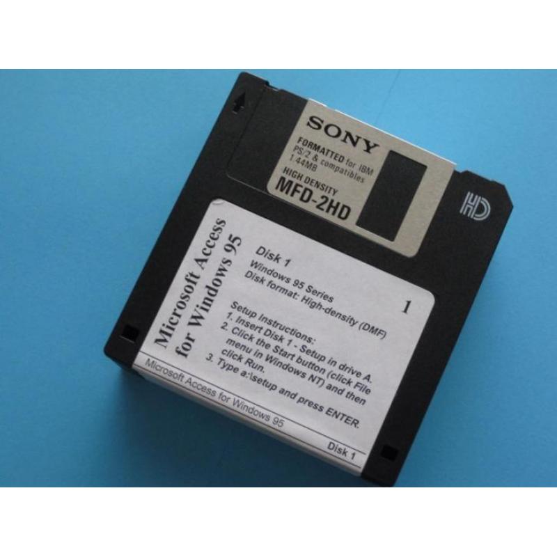 DOS en Windows software 1980 - 1990