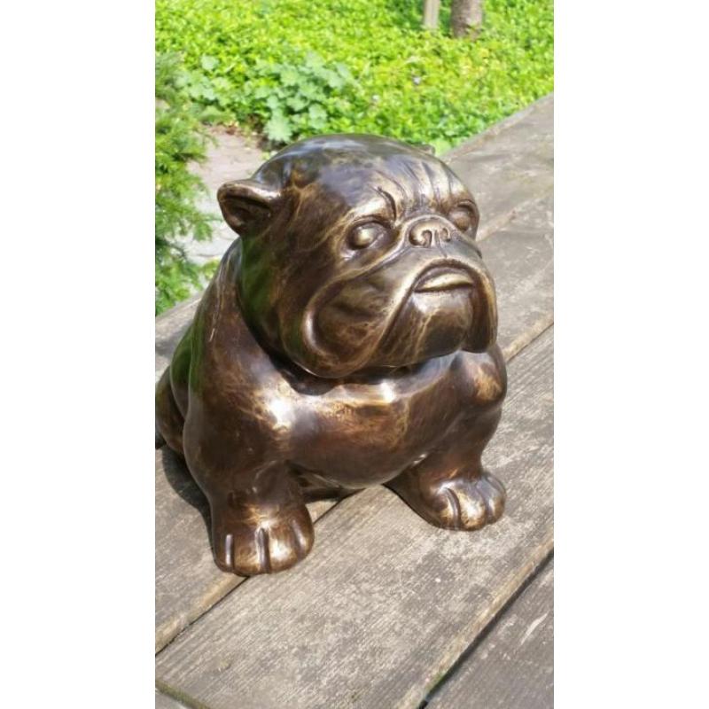 Engelse Bulldog / Bronzen beeld