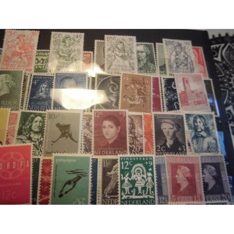 Mooie oude postzegels divers kavel van 1946 tm 1963