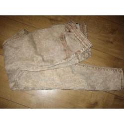 Rosner jeans Audrey beige/bruin maat 40 - zgan