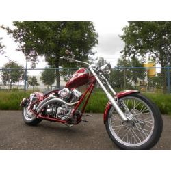 Harley Davidson Custom eigenbouw chopper WEST COAST!