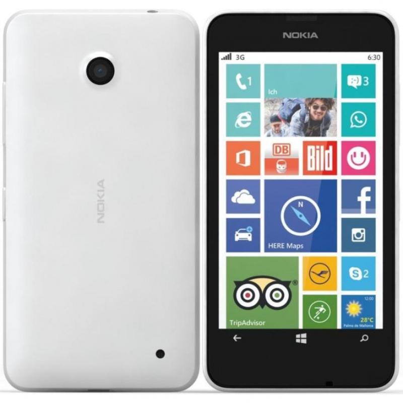 (NIEUW) Nokia 630 Lumia - 8GB - Simlockvrij Met Garantie.
