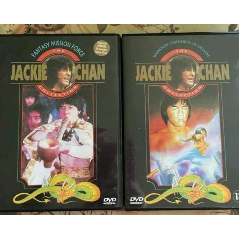 Te Koop 12 dvd's van Jackie Chan