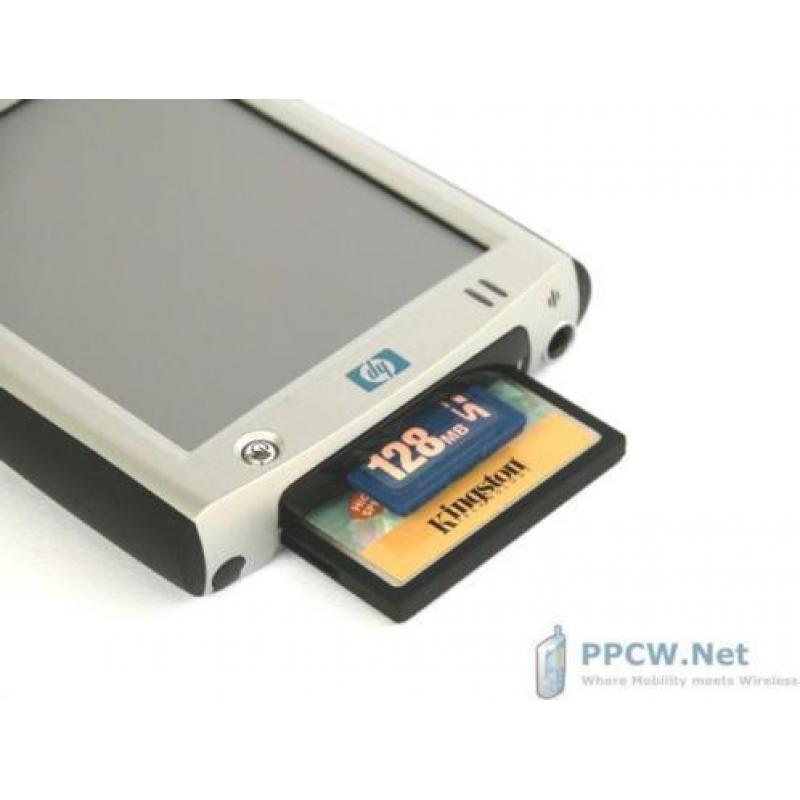 hp iPAQ H2200 PDA Pocket PC kan Navigatie Systeem op zetten