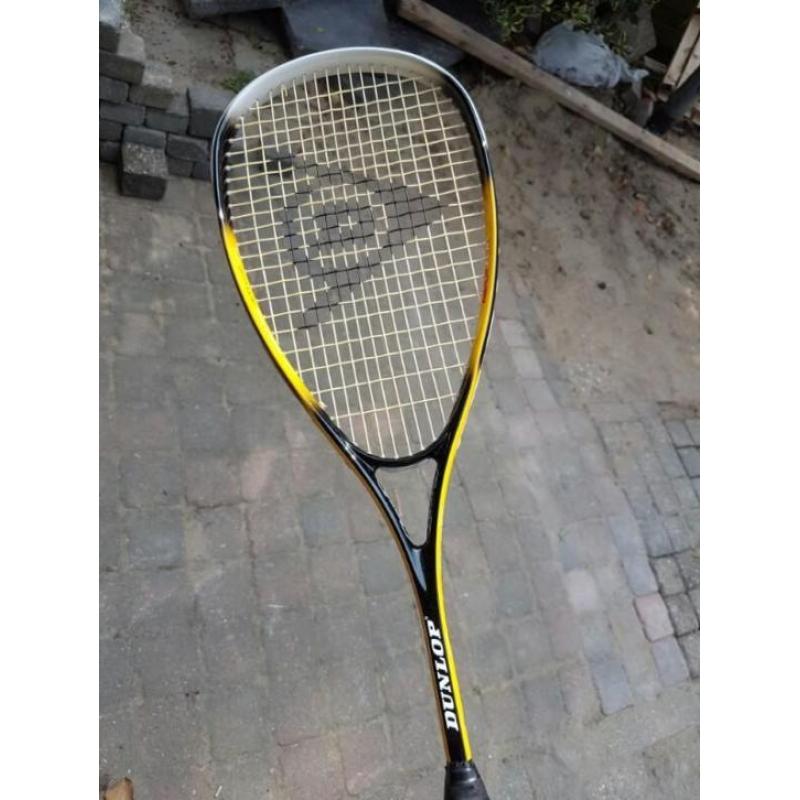 Dunlop squash racket