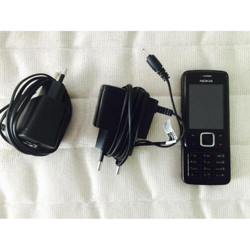 Nokia 6300 Zwart + Oplader