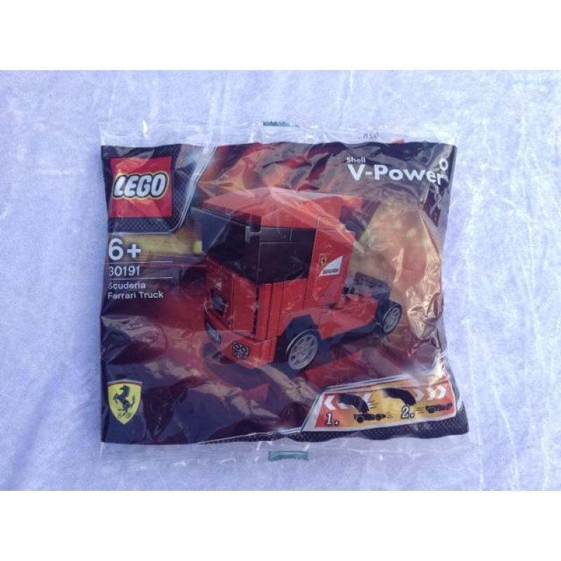 Lego V Power Shell Scuderia Ferrari Truck NIEUW