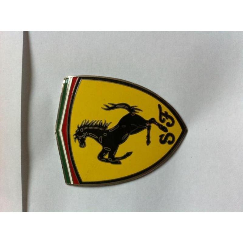 Origineel Ferrari schild/embleem