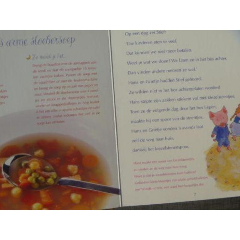 Sprookjes kookboek - gekartonneerde bladzijden