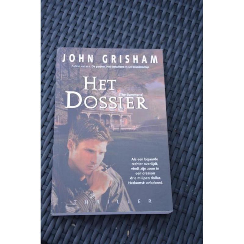 Het dossier John Grisham ZO GOED ALS NIEUW!!
