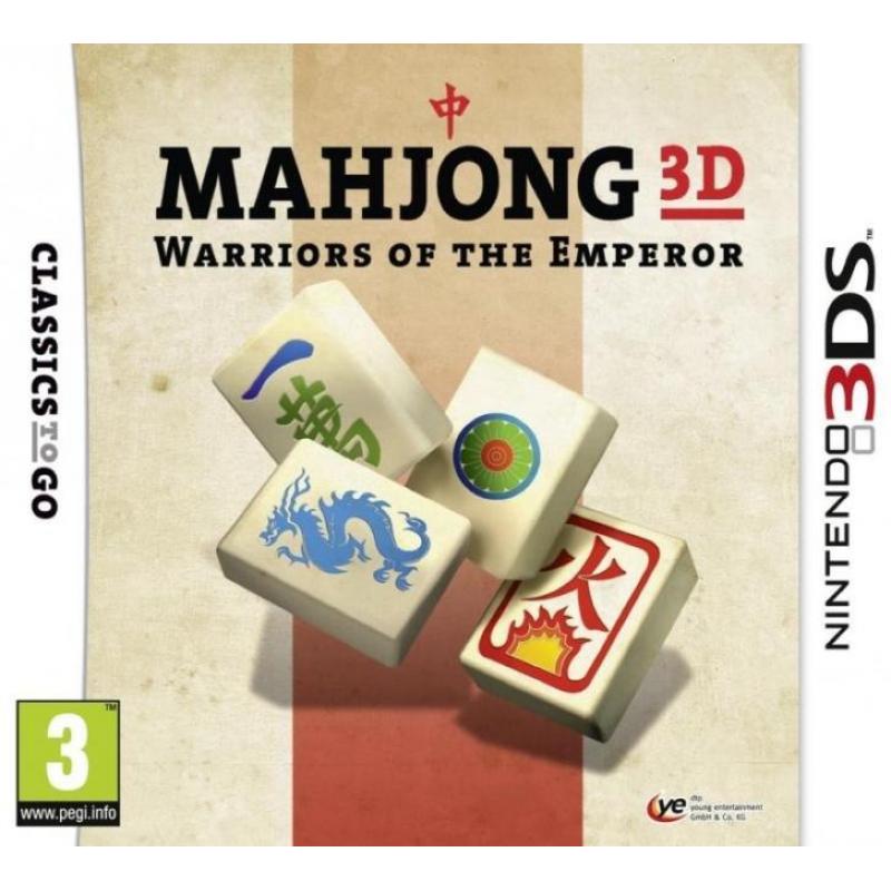 Mahjong 3D Warriors of the Empire (Nintendo 3DS)