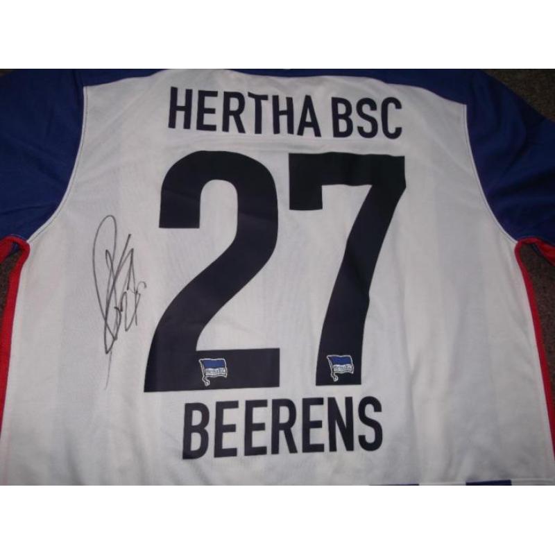 Gesigneerd 2015-2016 shirt van Hertha BSC / Roy Beerens