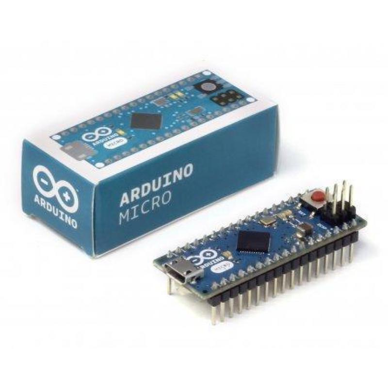 Arduino Micro zonder headers