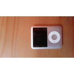 iPod Nano, 3e generatie, zilver, 4gb