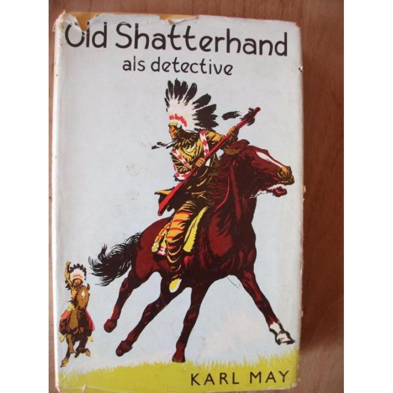 Old Shatterhand als detective - Karl May met omslag
