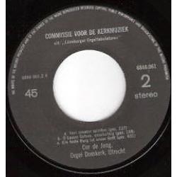 Commissie voor de Kerkmuziek - Nog drie fraaie EP's (45 rpm