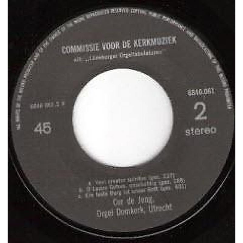 Commissie voor de Kerkmuziek - Nog drie fraaie EP's (45 rpm