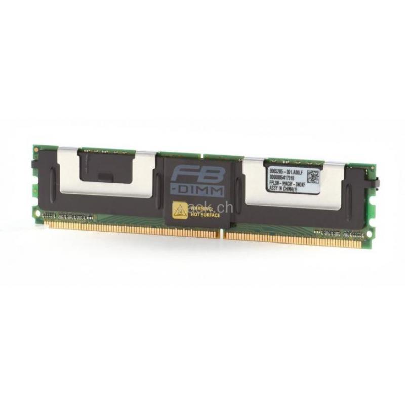 8GB 2 x 4GB Kingston 240-Pin DDR2 ECC DDR2 667 PC2 5300l ...