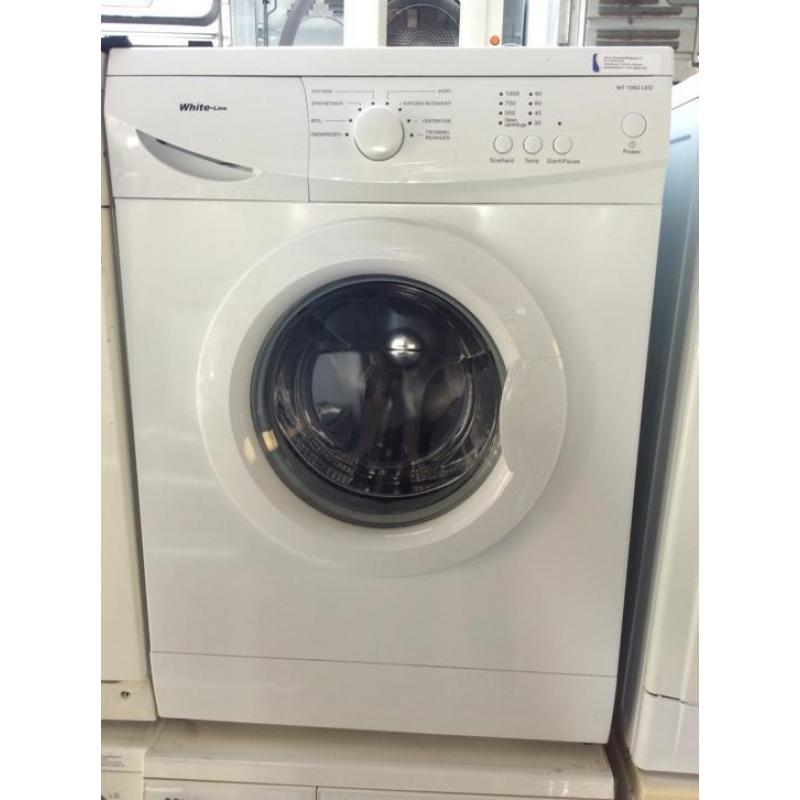 White-line Wasmachine garantie + bezorging