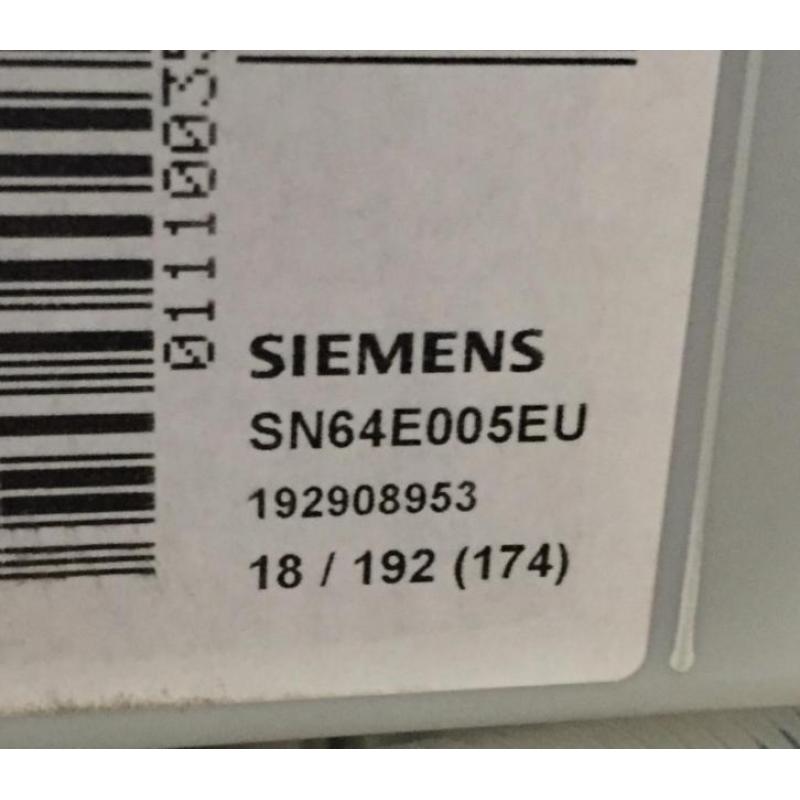 Siemens inbouw vaatwasser SN64E005 EU