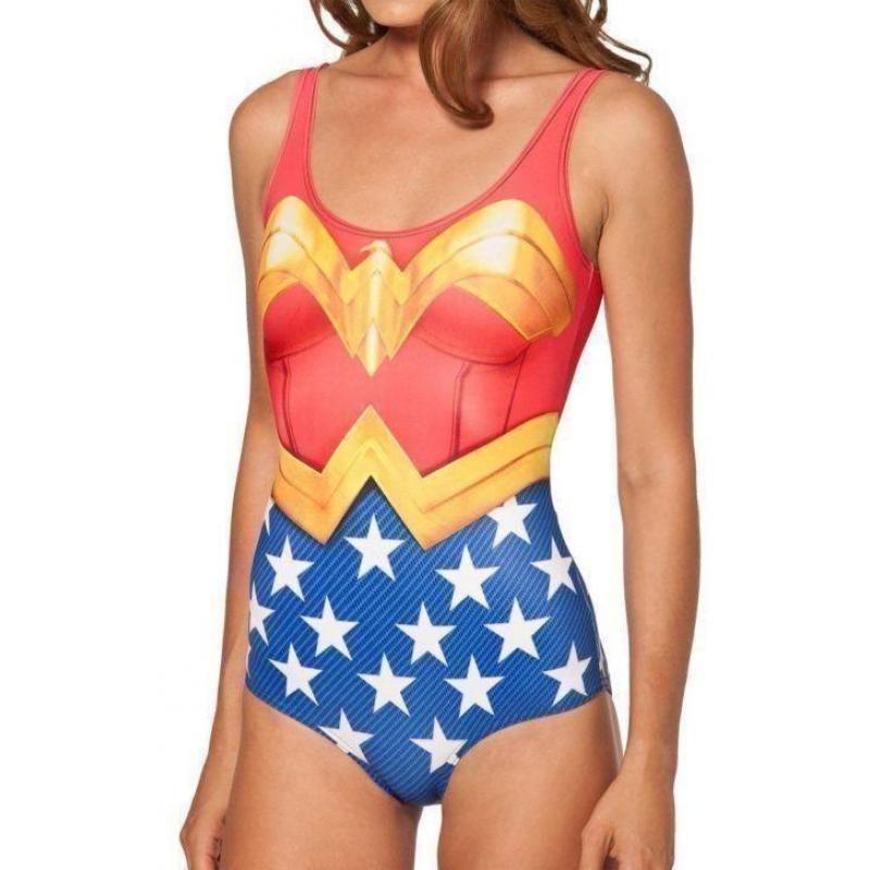 Superwoman Zwemkleding Zwempak Bikini Badpak