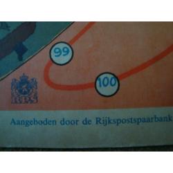 Vintage Rijkspostspaarbank 1954 veilig verkeersspel