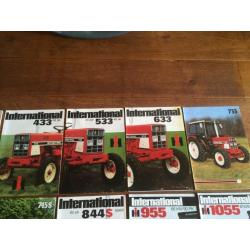 Folders set international case tractor