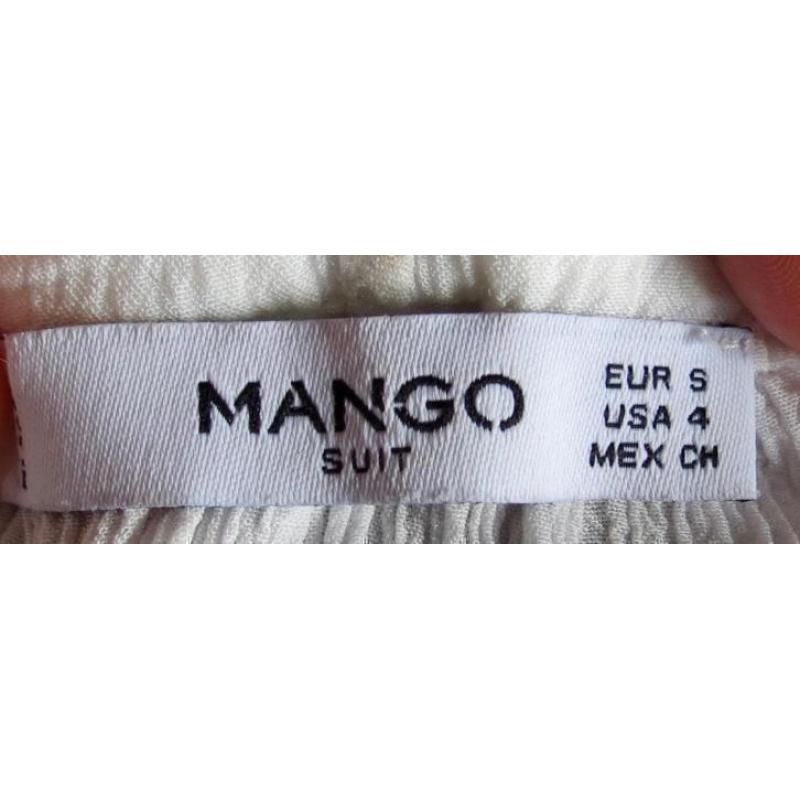 Mango Suit witte blouse maat S maat 36
