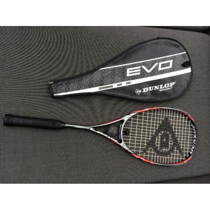 3 squash rackets - Dunlop, Capital, Head