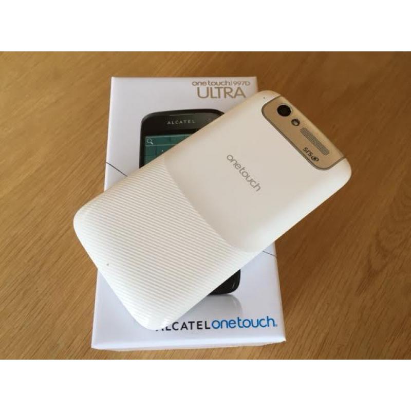 Alcatel One Touch 997D Zwart met accessoires !