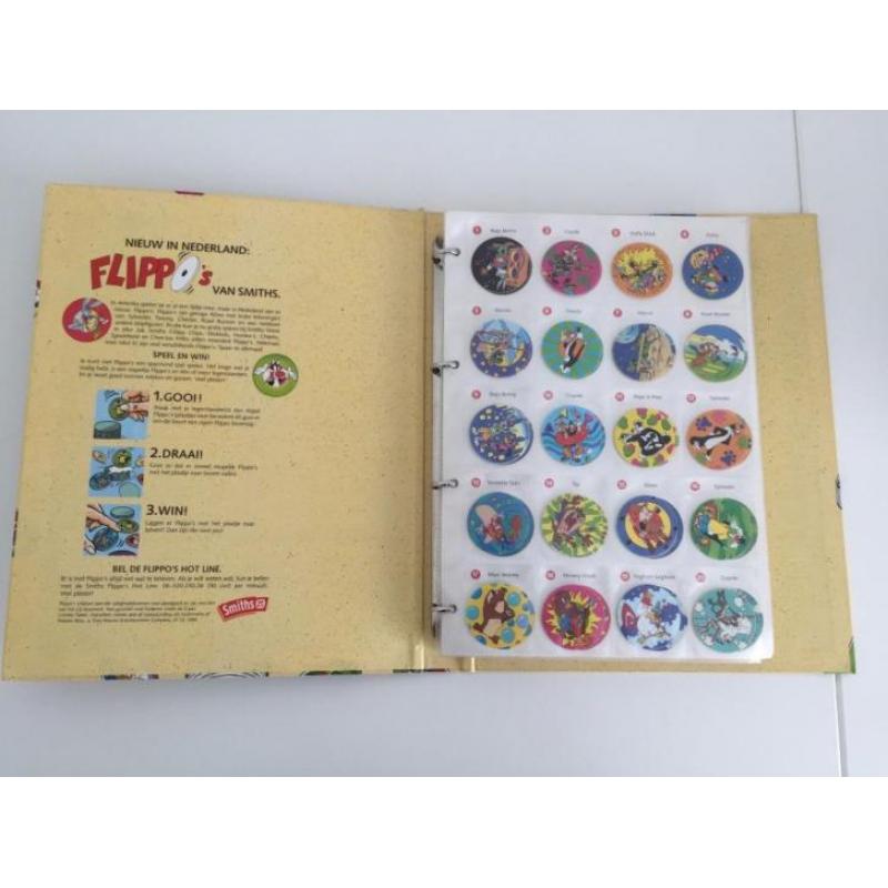 Looney Tunes Flippo Map (Compleet) Nr 1 t/m 240 Chester & LT